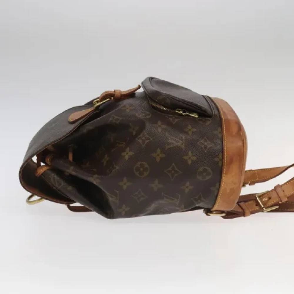 Louis Vuitton Vintage Pre-owned Canvas backpacks Brown Dames