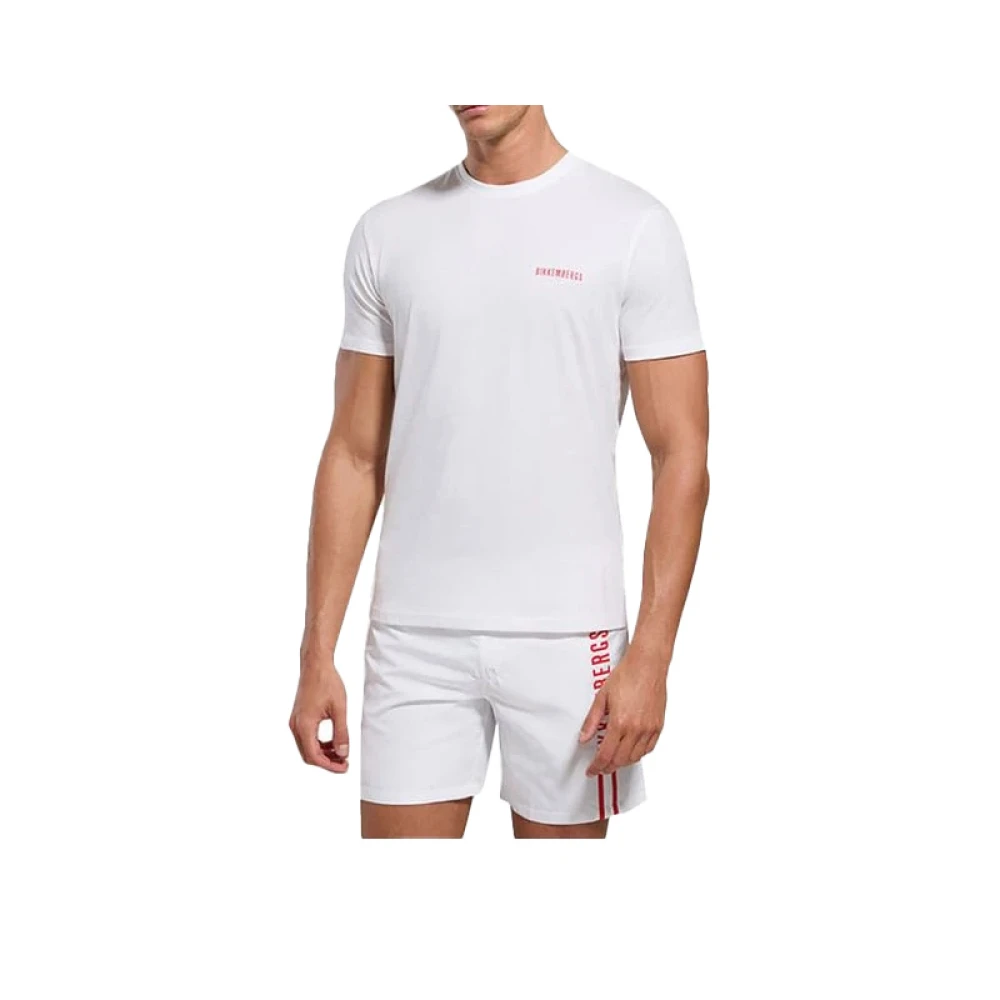 Bikkembergs Herr Vit Träning M, Training T-Shirt