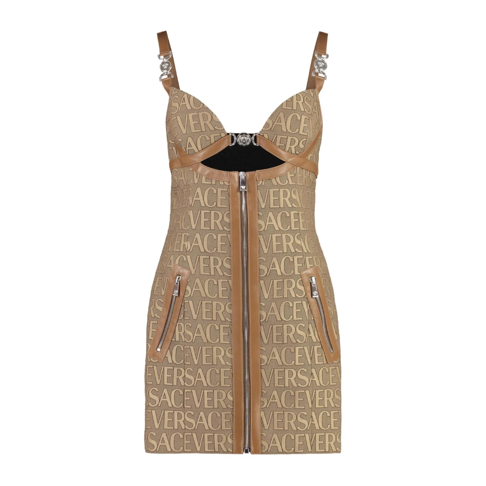 Versace Mujer Beige Vestidos, Talla: M