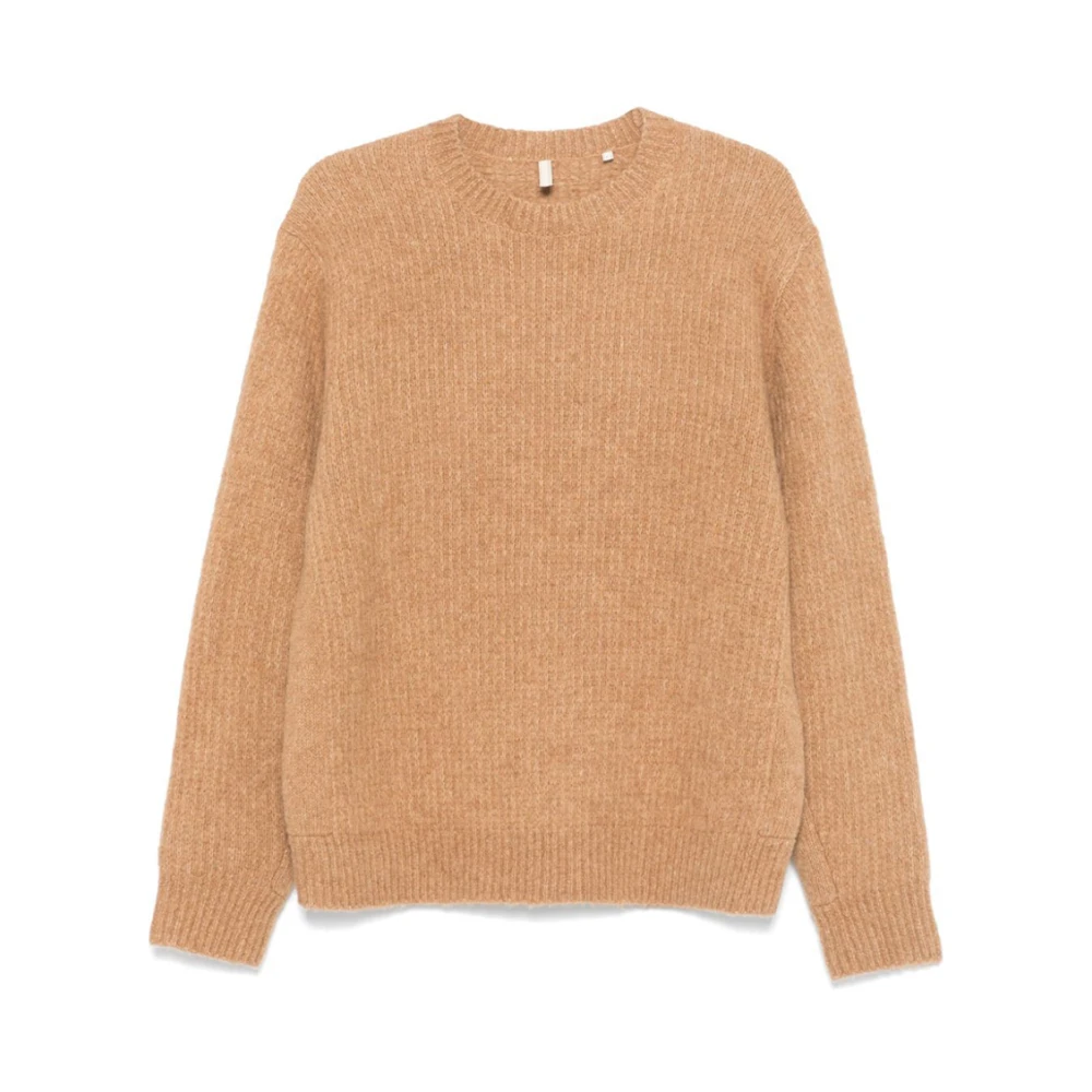 Sunflower Gezellig Yak Wol Trui Brown Heren