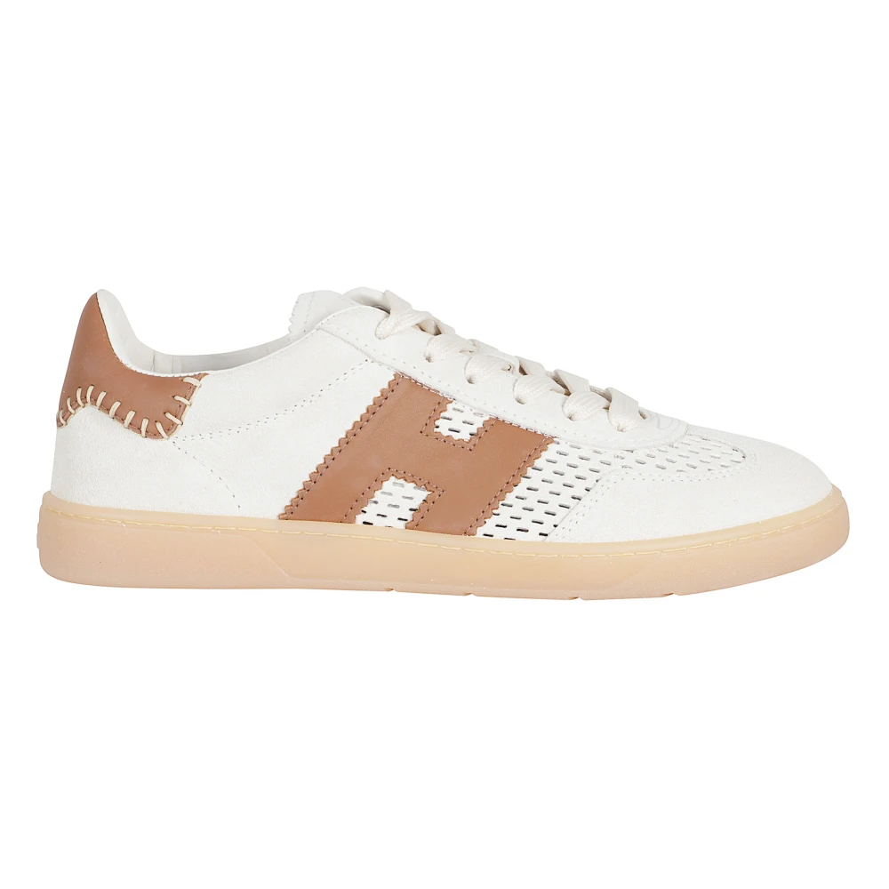 Hogan Cool Sneakers met Veters Dames Schoenen Wit
