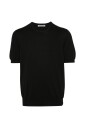 t-shirt-en-coton-noir-a-col-rond-en-tricot