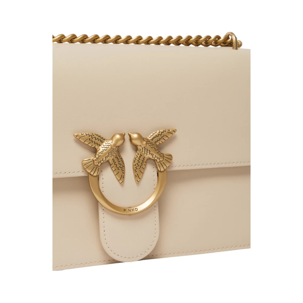 pinko Crossbody Tas Beige Dames