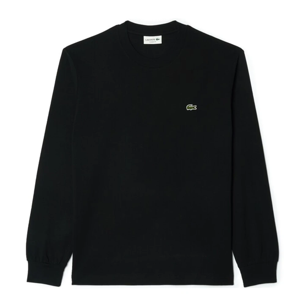 Lacoste Klassieke Jersey T-shirt Black Heren