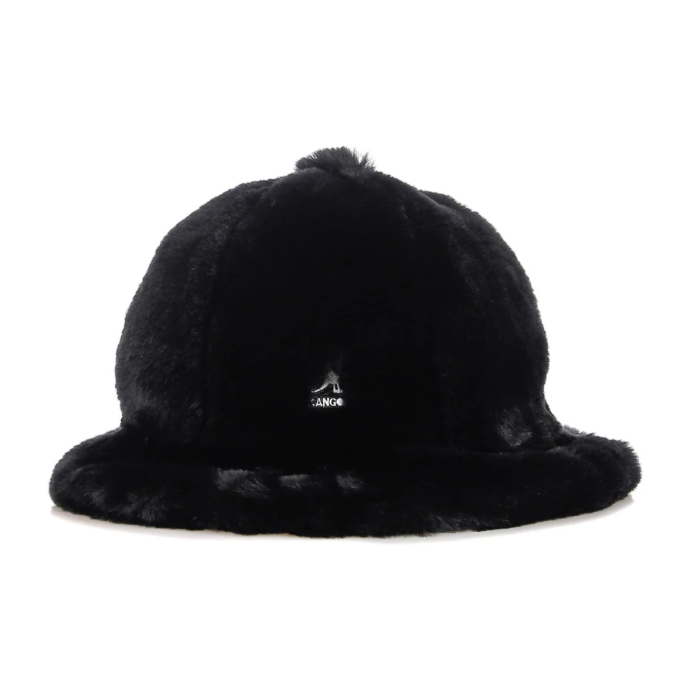 Kangol Faux Fur Bucket Hat Casual Zwart Black Heren