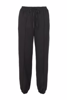 sorte-gabardinebukser-med-elastisk-linning