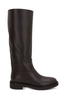 brown-silk-and-nylon-flat-shoes