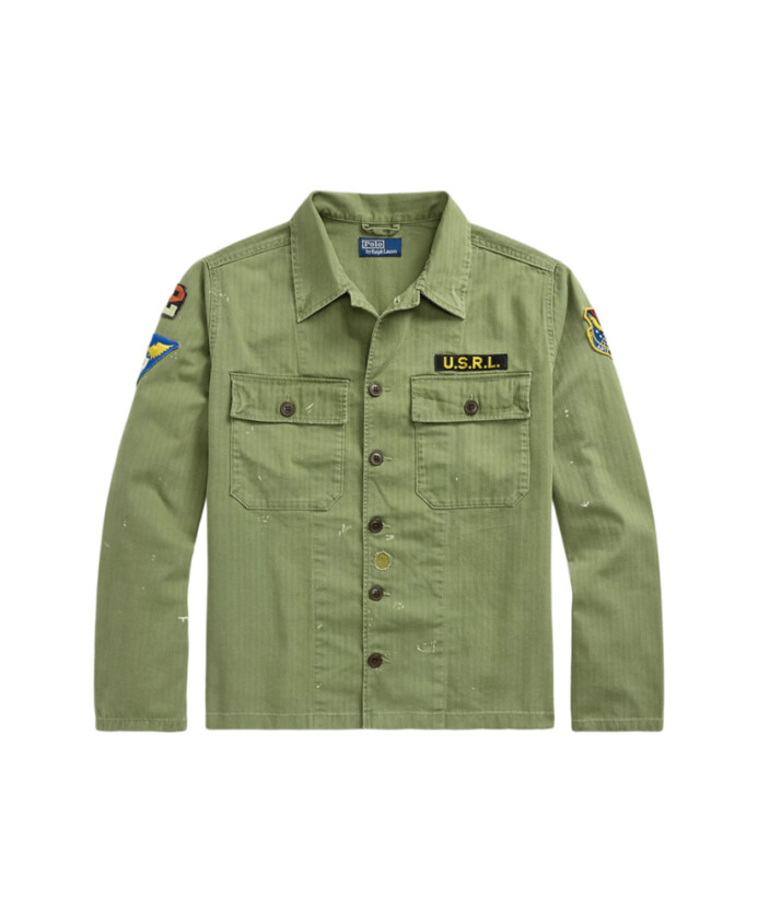 polo-vert-en-chevrons