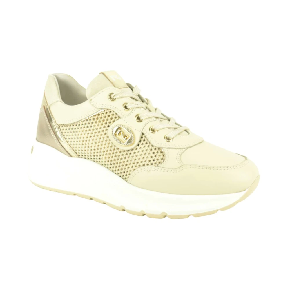 Nerogiardini Perfo Runner N. DZ Dames Schoenen Beige