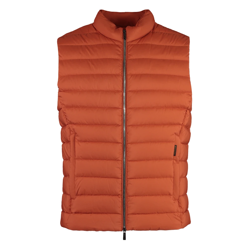 Moorer - Jackets > Vests - Orange - Moorer - Modalova