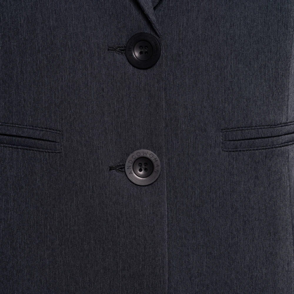 &Co Woman Blazer dames Stijlvol en tijdloos Gray Dames