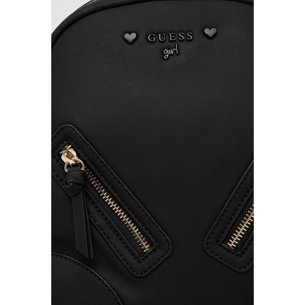 Guess Stijlvolle Rugzak met Logodesign Black Dames