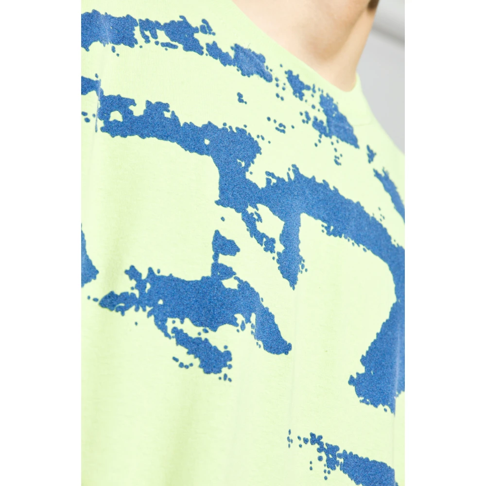 Diesel T-shirt T-Boxt-N14 Green Heren