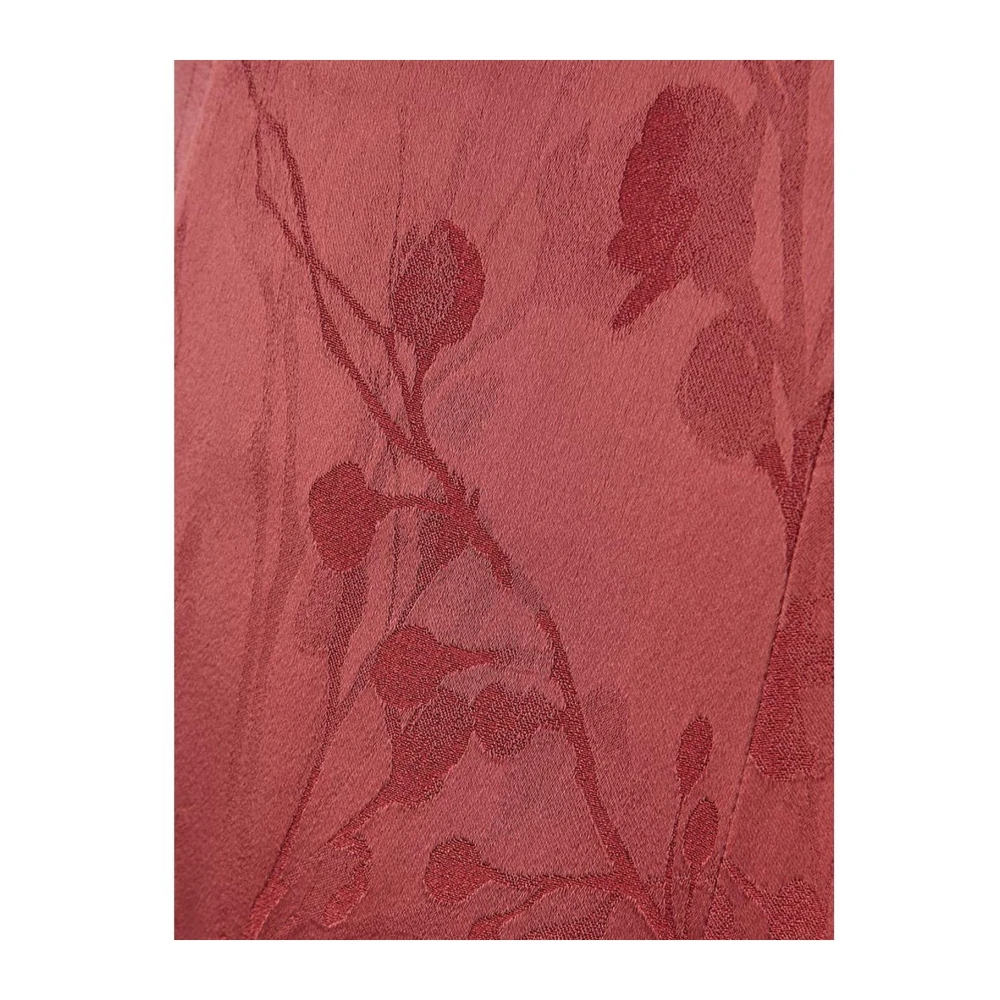 Lardini Rode elegante op maat gemaakte broek voor vrouwen Red Dames