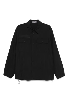 Svart Uniform Skjorta Ljus