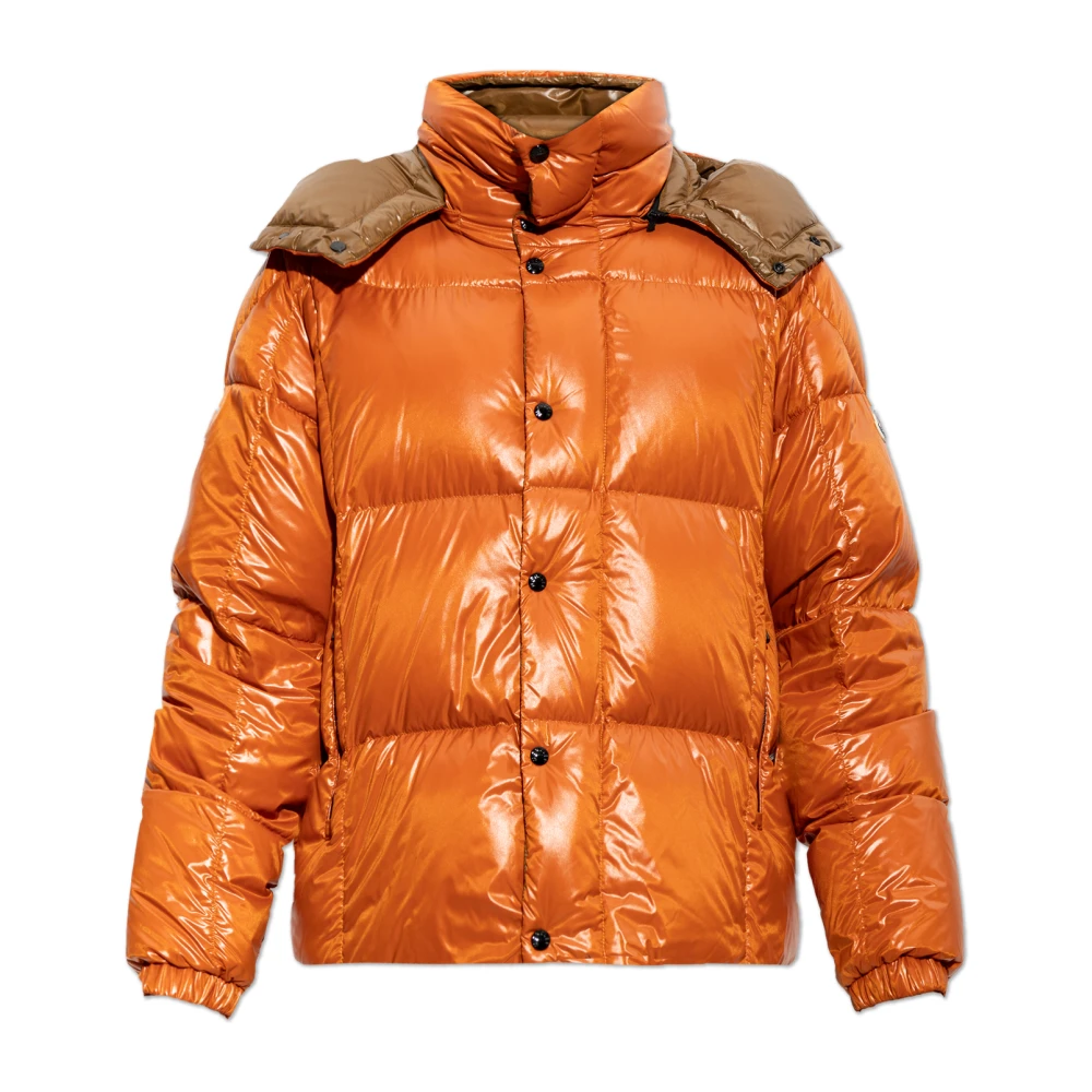 Moncler Uomo Arancione Piumino “Parana” - Immagine 4