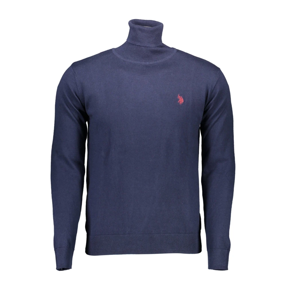 U.s. Polo Assn. Men's Blue Stylish And Versatile Jumper For - Turtlenecks - 2XL - Knitwear