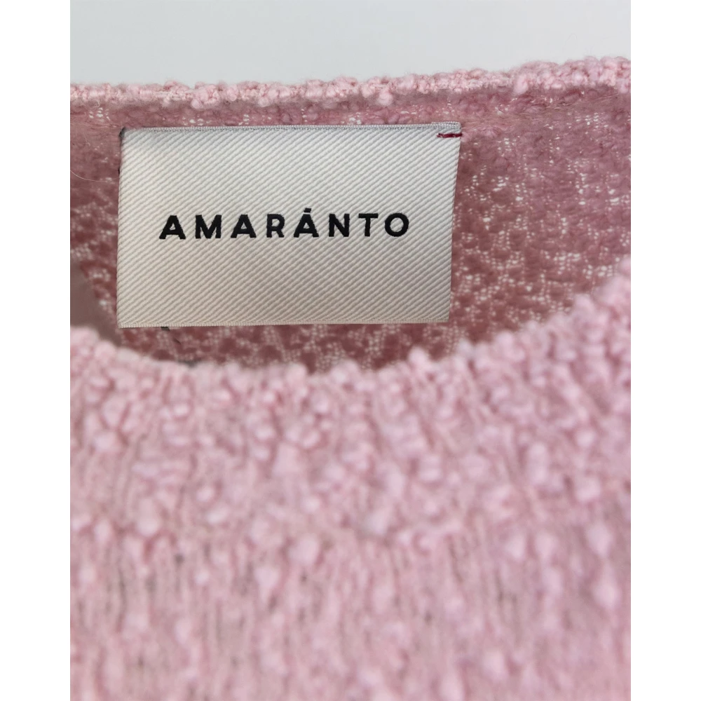 Amaránto Knitwear Pink Heren