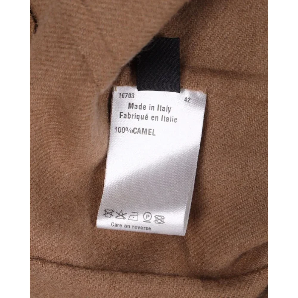 MCM Pre-owned Fabric outerwear Brown Dames
