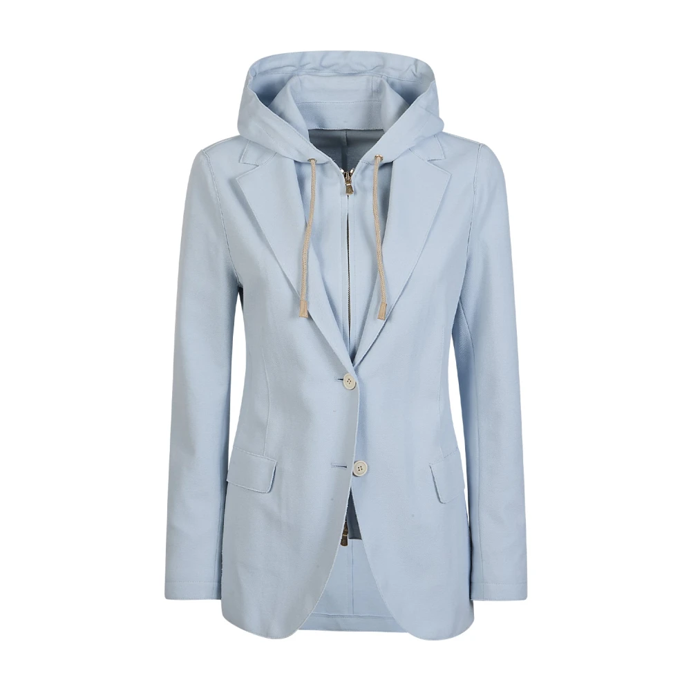 Eleventy Donna Blu Giacche, Xs, New,