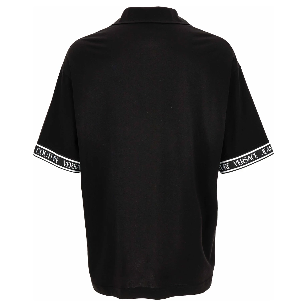 Versace Jeans Couture Stijlvolle T-shirts en Polos Black Heren