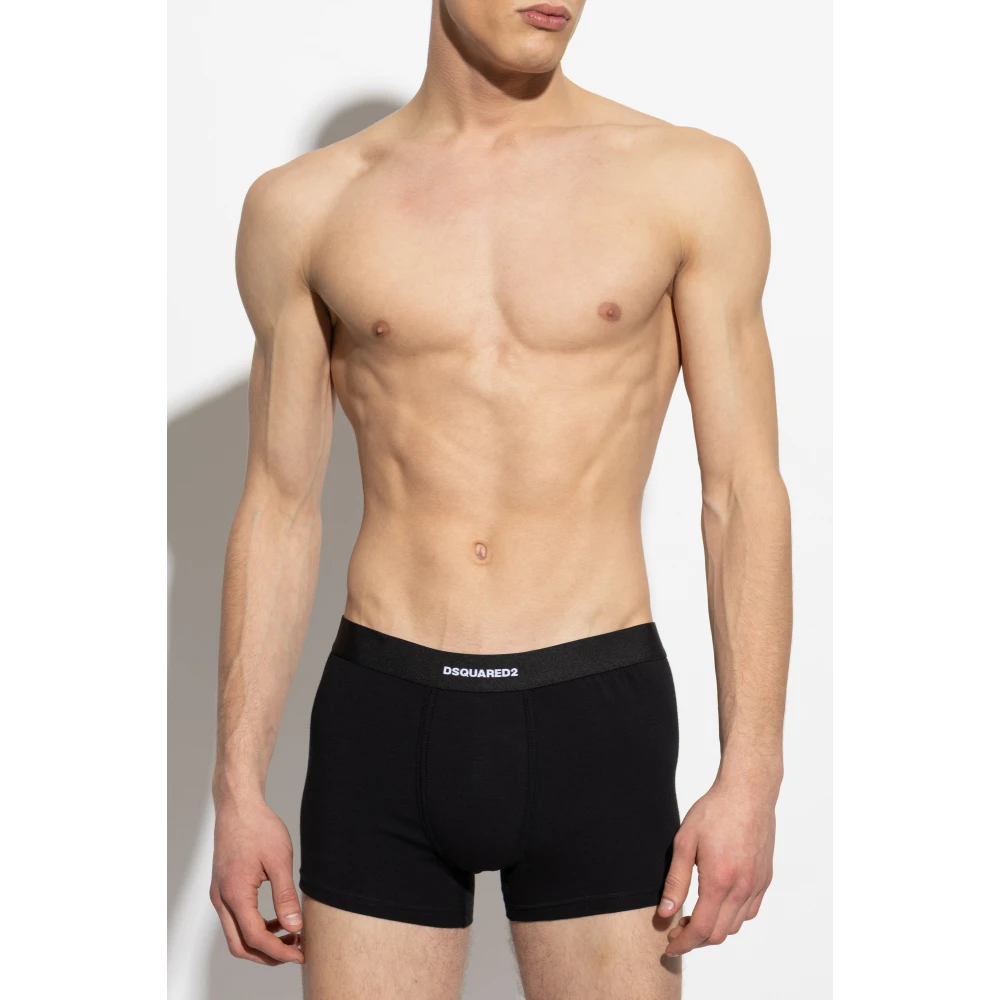 Dsquared2 Twee-pack boxershorts Black Heren