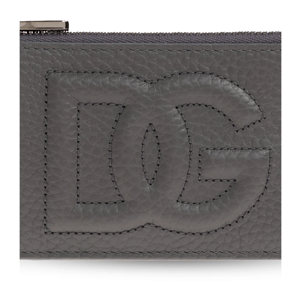 Dolce & Gabbana Kaarthouder met logo Gray Dames