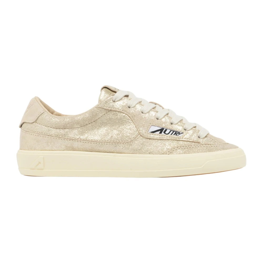 Autry Women's Beige Sneakers, 7 Uk, Windscape Low
