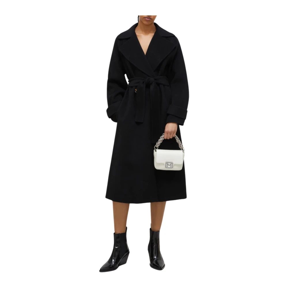 Marella Stijlvolle Zwarte Jas Arley Black Dames