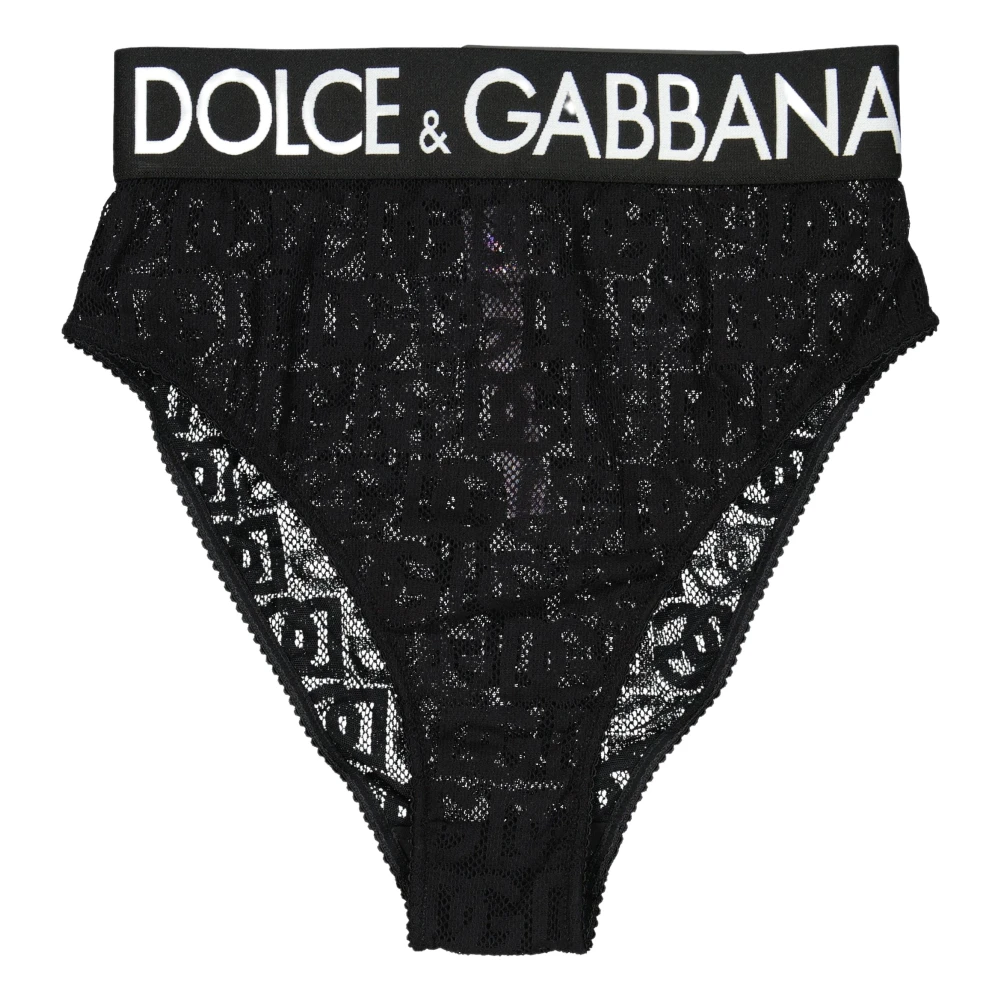 Dolce & Gabbana Femme Noir Sous-Vêtements, Taille: 42 Fr Culotte Dg