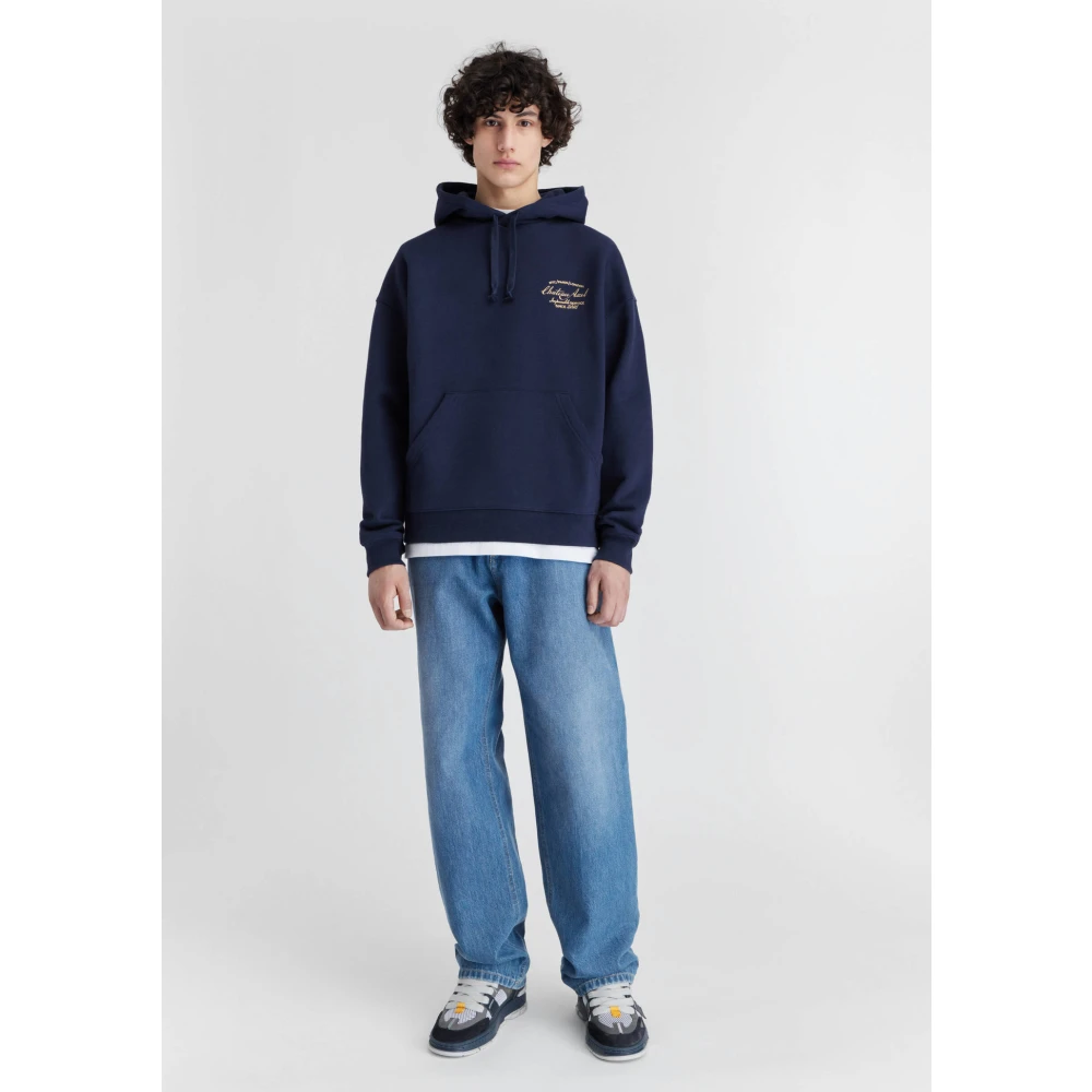 Axel Arigato Château Axel Hoodie Blue Heren