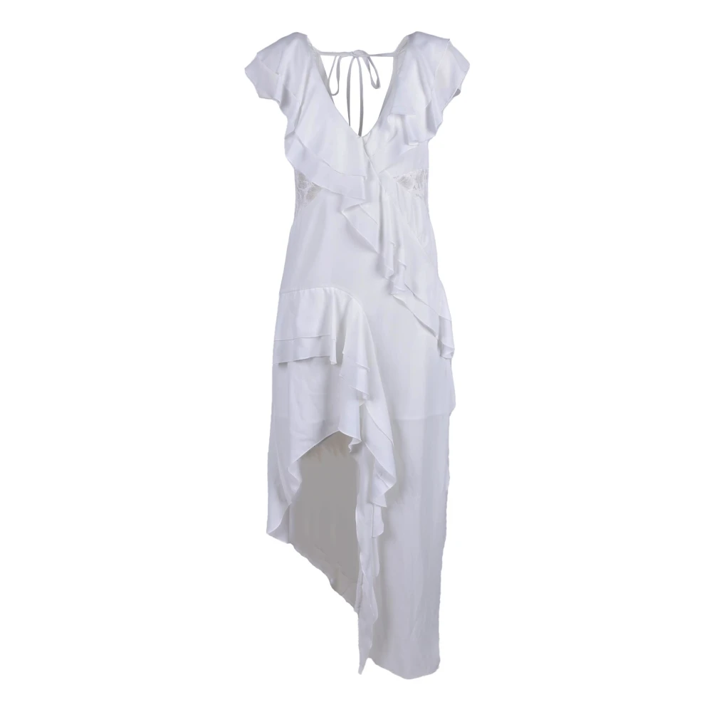 Pink Memories Elegante jurk van polyesterstof White Dames