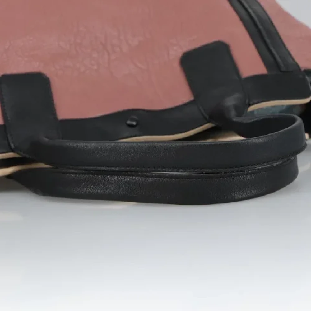 Chloé Pre-owned Leather handbags Pink Dames