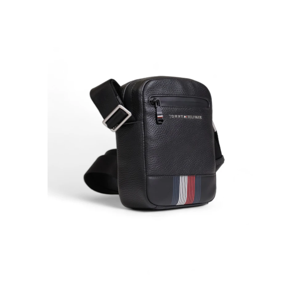 Tommy Hilfiger Mini Reporter Tas Herfst Winter Collectie Black Heren