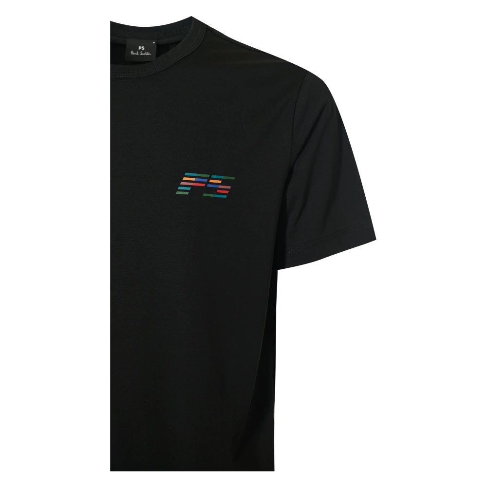 Paul Smith Zwarte T-shirts en Polos Black Heren