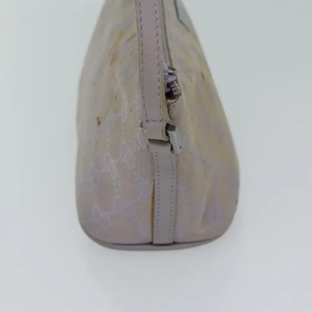 Gucci Vintage Pre-owned Canvas pouches Purple Dames