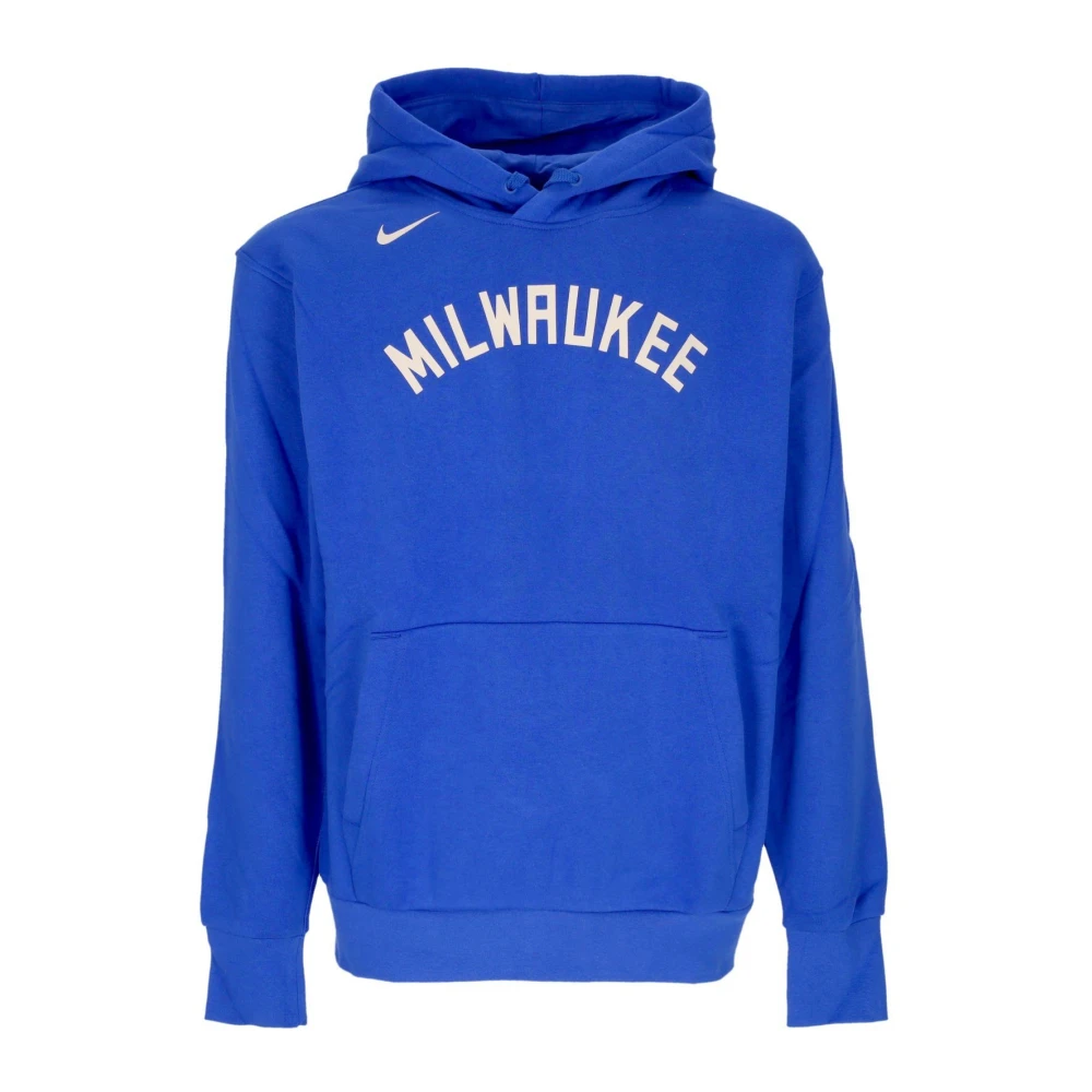 Nike City Edition Fleece Hoodie Blue Heren