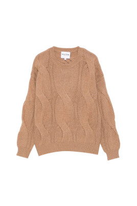 camel-cable-knit-sweater