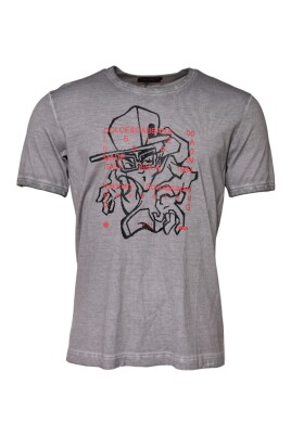 t-shirt-en-coton-gris-a-imprime-graphique-col-rond
