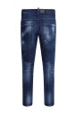 jean-skater-en-coton-classique-avec-patch-en-cuir