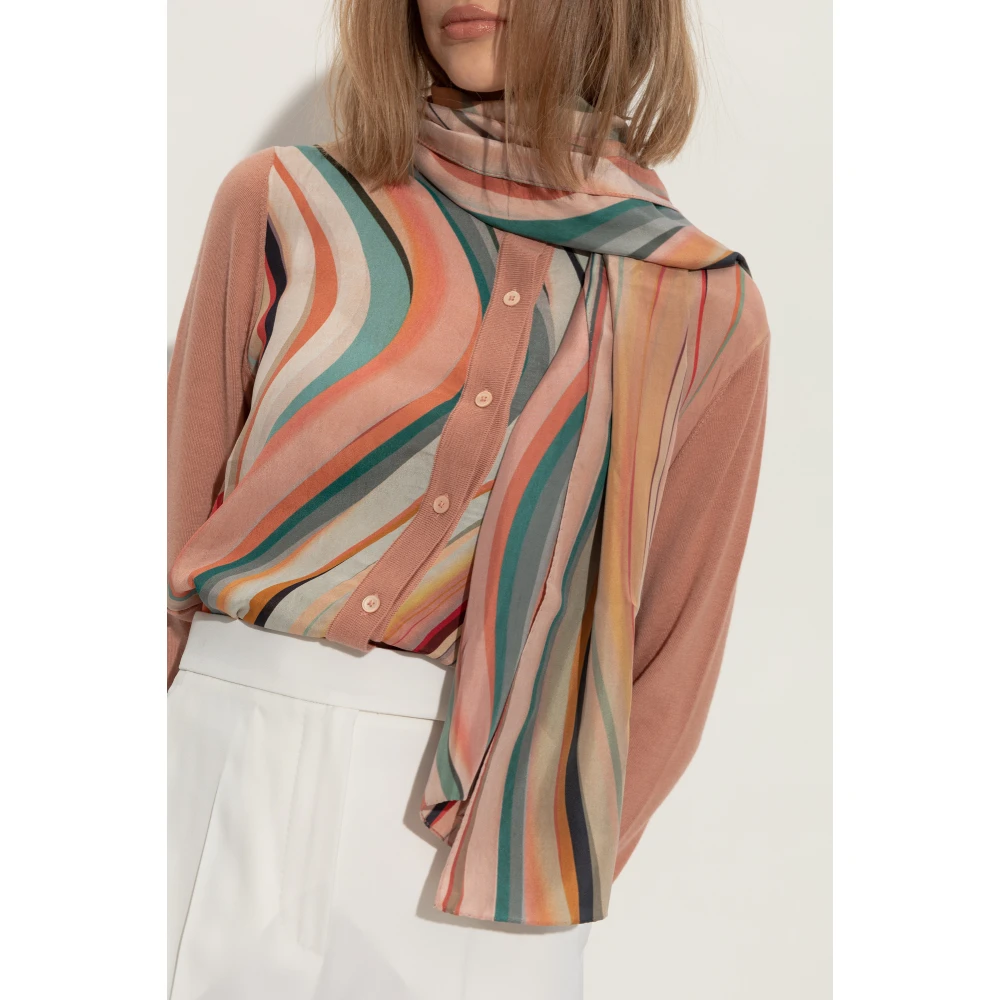 Paul Smith Zijden sjaal Multicolor Dames