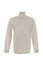 Mysig Stickad Turtleneck Tröja