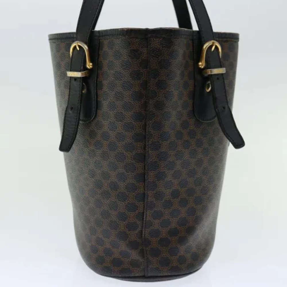 Celine Vintage Pre-owned Leather totes Brown Dames