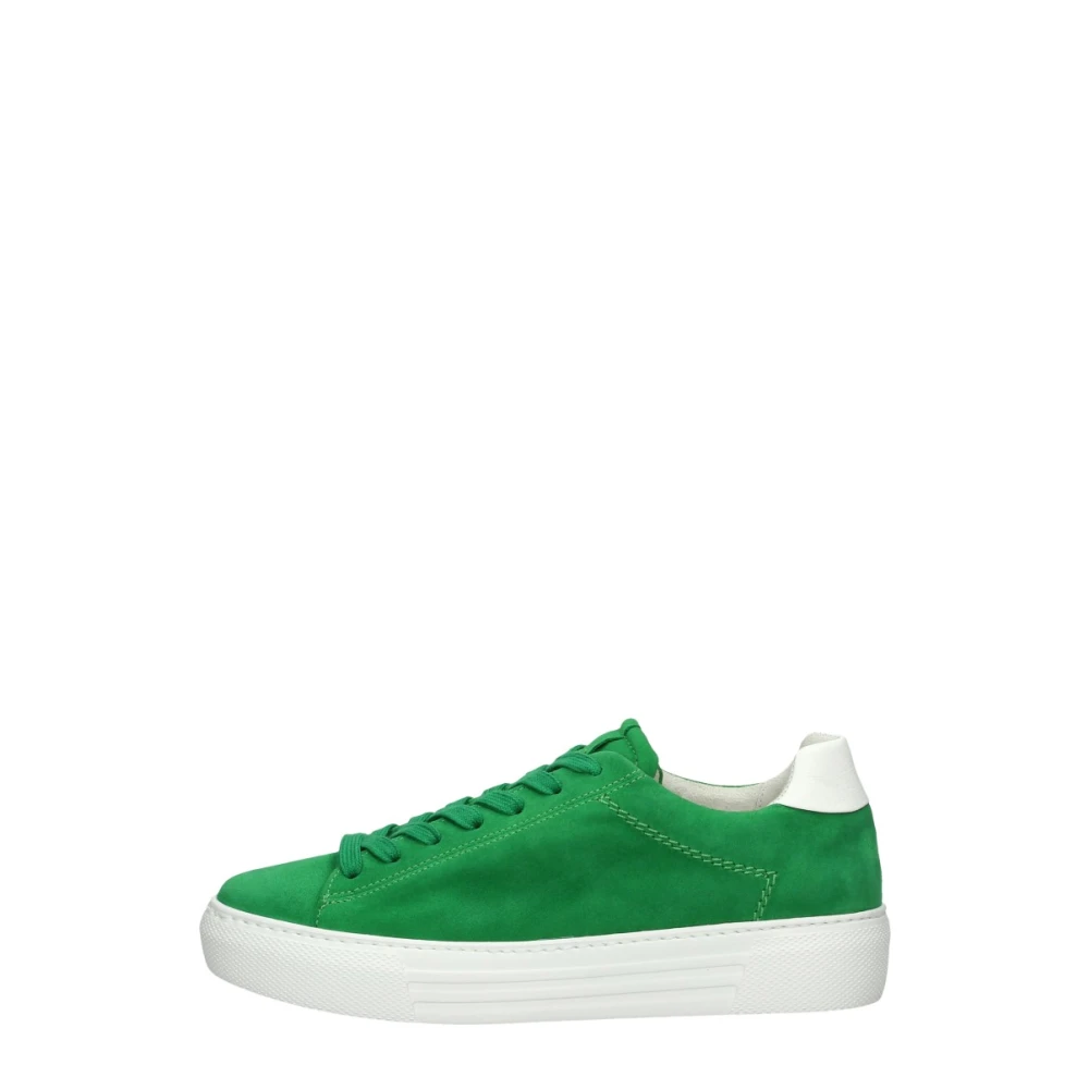Gabor Veterschoenen Laag Dames Schoenen Groen