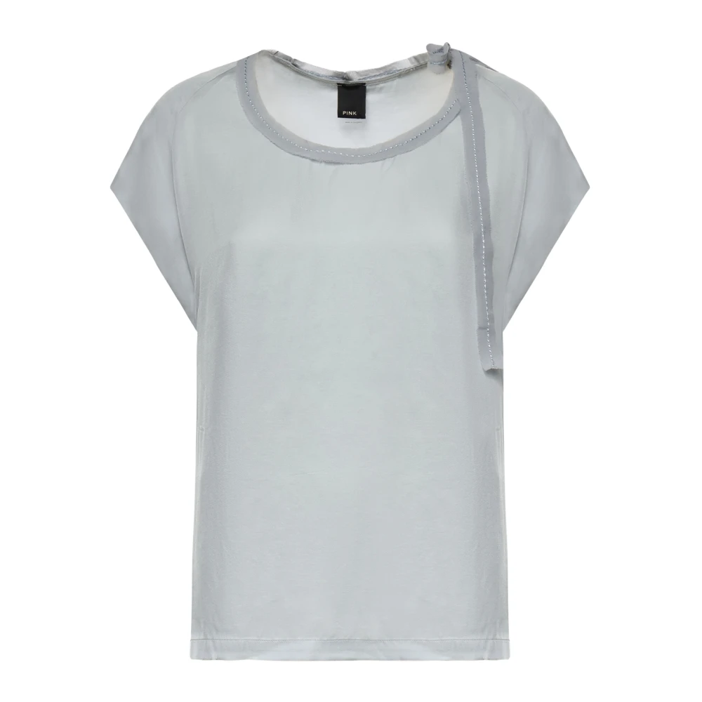 Pinko Women's Blue Bertha Blouse - Blouses - M - Blouses & Shirts