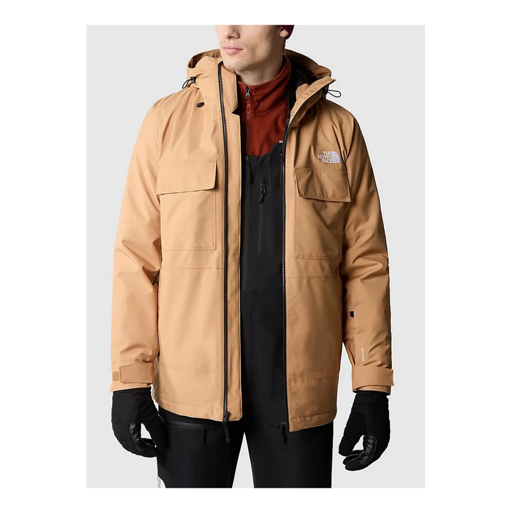 The North Face Fourbarrel Triclimate Jas Beige Heren