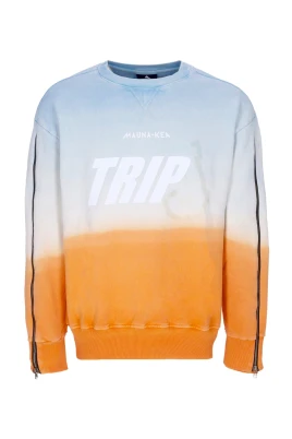 Triple J Crewneck Sweatshirt Cyan