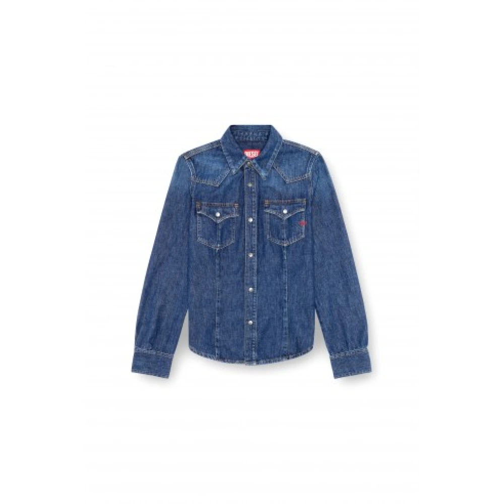 Blouses & Shirts > Denim Shirts - - Diesel - Modalova