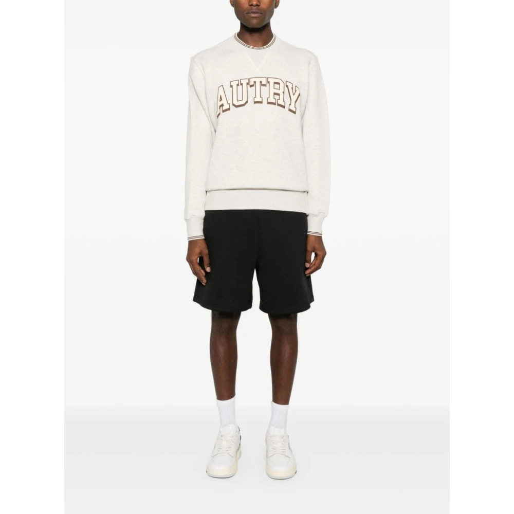 Autry Stijlvol Sweatshirt White Heren