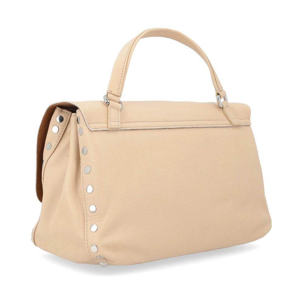 Zanellato Beige Bloom Postina Piuma Tas Beige Dames